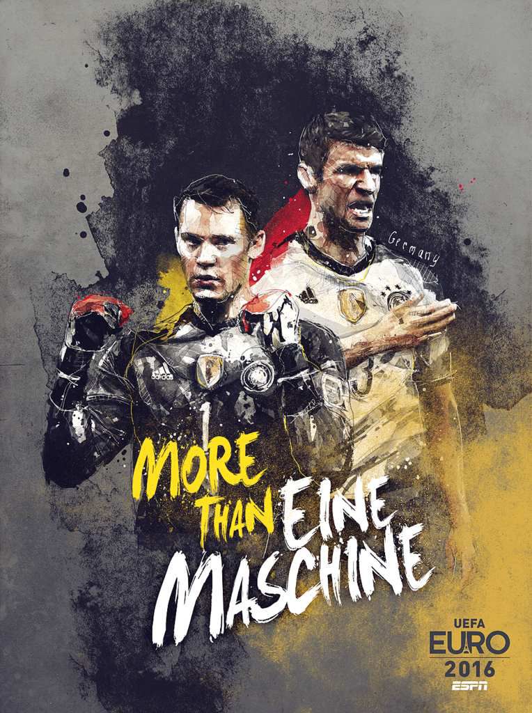 Allemagne Poster Euro 2016