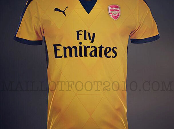 ARSENAL : NOUVEAU MAILLOT EXTERIEUR 2015/2016