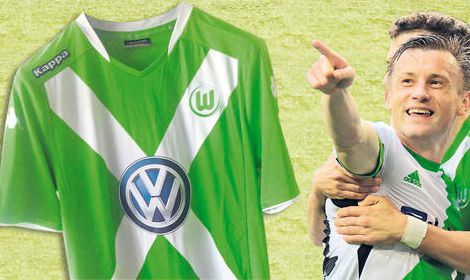 Nnouveau Maillot 2015 Kappa VfL Wolfsbourg