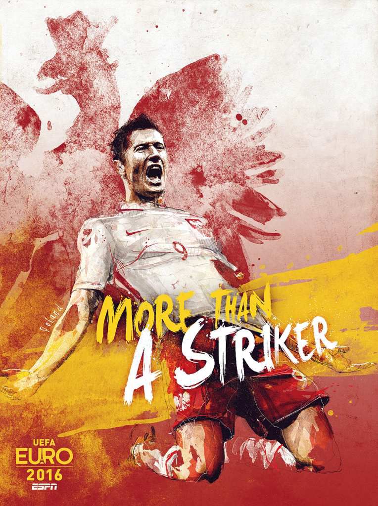 Pologne Poster Euro 2016