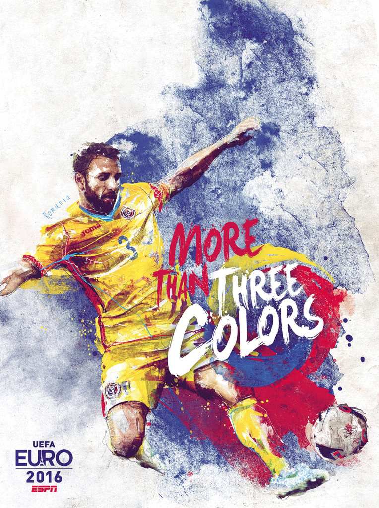 Roumanie Poster Euro 2016