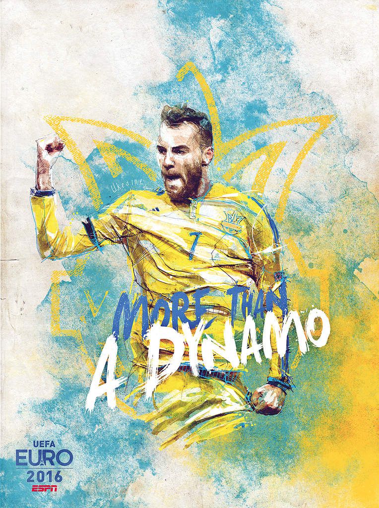 Ukraine Poster Euro 2016