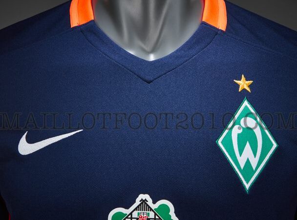 WERDER BREME : NOUVEAU MAILLOT EXTERIEUR 2015/2016